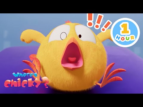 Sliding and gliding! | Chicky's Playhouse | Kids Cartoons Collection