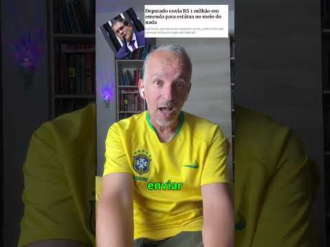 Um milhão de reais para uma estatua no meio do nada!