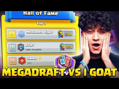 SFIDO Mohamed Light da 1° al MONDO in MEGADRAFT e... Clash Royale ITA