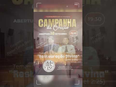 QUINTA-FEIRA NA AD MISSÕES EM MONSENHOR PAULO-MG