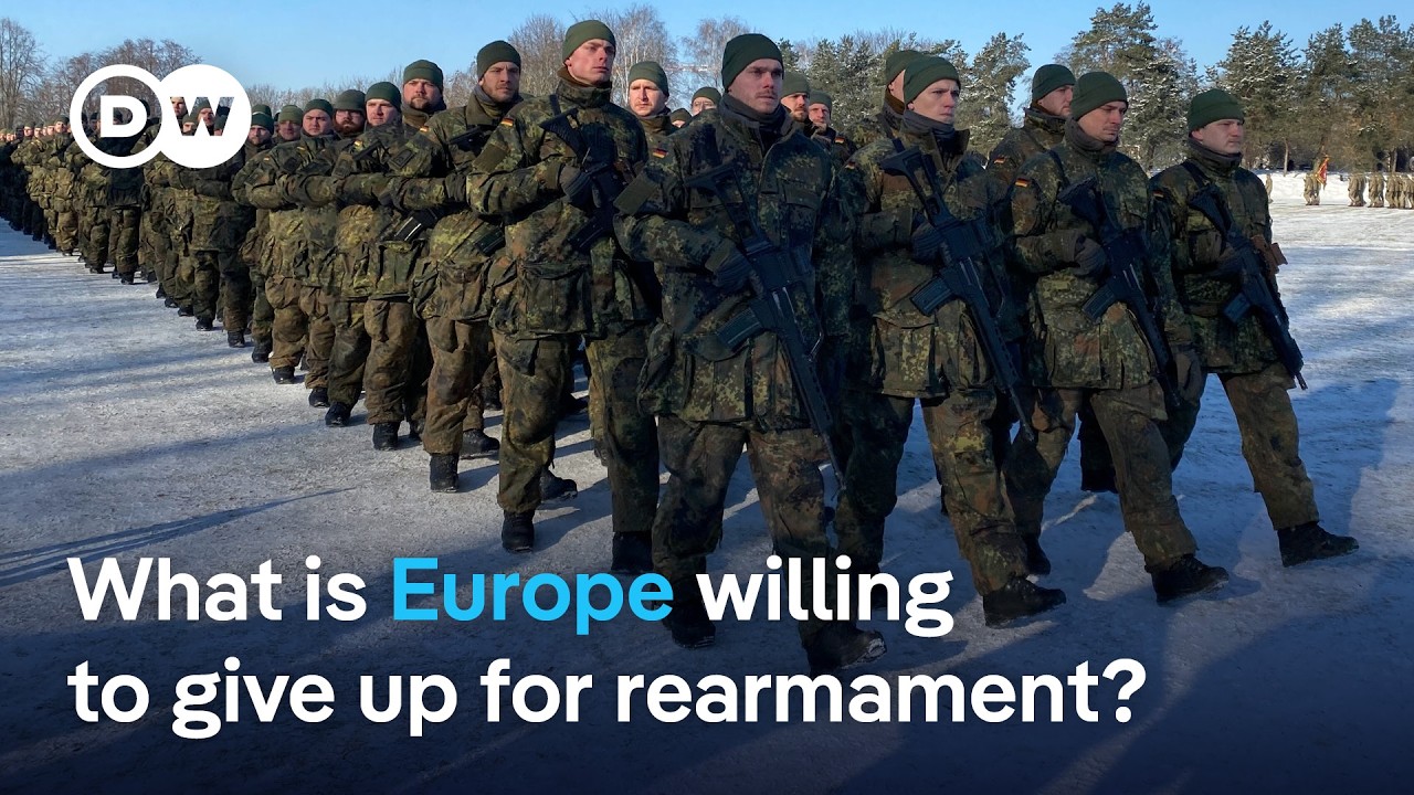 German and UK defense chiefs warn of Russia threat, press for faster rearmament | DW News