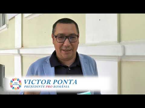Presedintele PRO Romania, Victor Ponta - indemn la vot