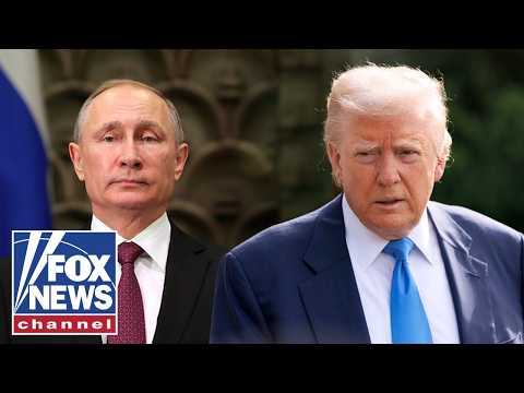 Trump 'disappointed' with Putin: 'We want to see the war end'