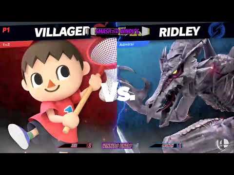 Javi (Villager) vs AdmiralCrunch (Ridley) - Smash at Windu's 04/16/22 - Winners Finals