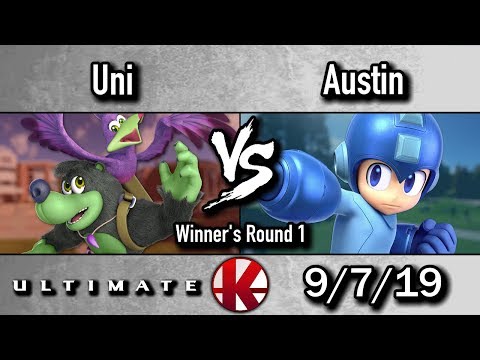 Uni (Banjo) vs. Austin (Megaman/Roy) - Winner's Round 1