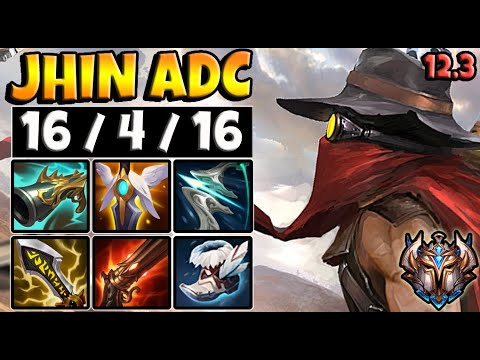 Jhin vs Kaisa ADC / KR Challenger/ Patch 12.3 / Season 12 [ 16 / 4 / 16 ]