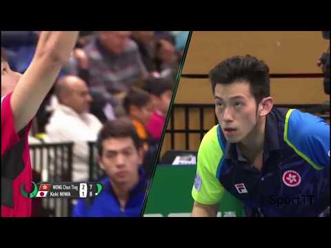 Wong Chun Ting vs Koki Niwa [ Team World Cup 2018 ]