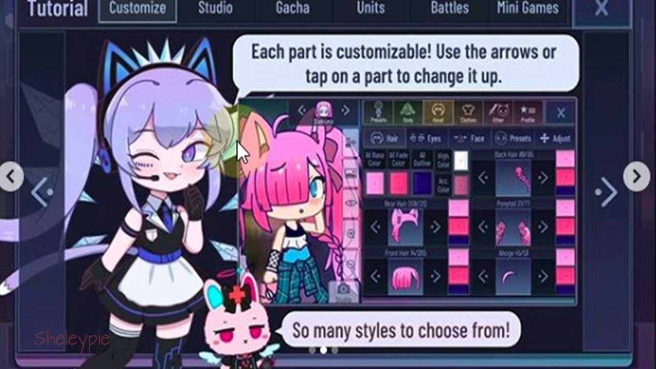 #gachaclub Gacha Club Customize Tutorial