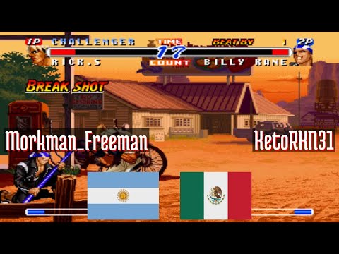 FT5 @rbff2h: Morkman_Freeman (AR) vs KetoRKN31 (MX) [Real Bout Fatal Fury 2 rbff2 Fightcade] Jul 4