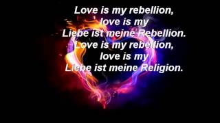 Liebe ist meine Rebellion, Frida Gold   lyrics in english &amp; german