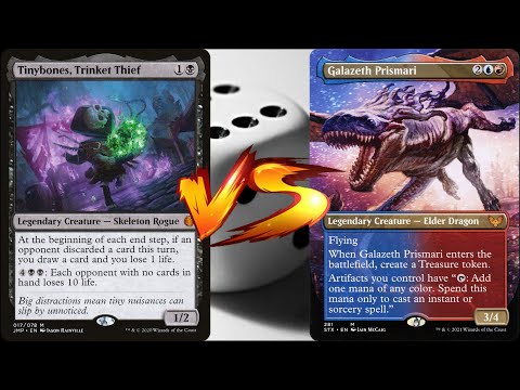 Tinybones VS Galazeth Prismary - MTG EDH Duel Commander
