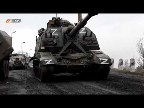 شاهد بالفيديو.. وزارة الدفاع الروسية تقدم وحدات مدفعية ودبابات في إطار العملية العسكرية ضد أوكرانيا