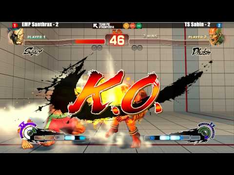 USF4 @ TKONY2014 A League - EMP Santhrax vs TS Sabin