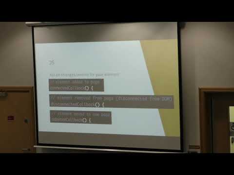 Claire Wilgar: Web components - Without your Favourite Framework