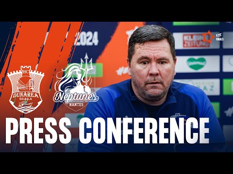 Press Conference | HC Dunarea Braila vs Neptunes de Nantes
