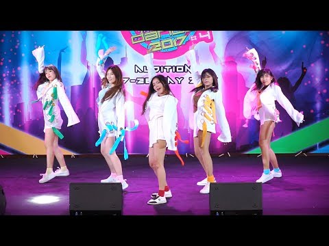 170527 Fa'Iz cover EXID - Night Rather Than Day + L.I.E @ J&K Street Cover Dance 2017 (Au)