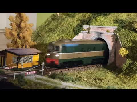 Lima d341  con carrozze 1959 RR produzione anni 90