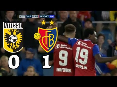Highlight | Vitesse Arnhem 0-1 Basel | UEFA Europa League 09/08/2018