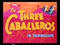 Original VHS Opening The Three Caballeros 2000 Reissue UK Retail Tape