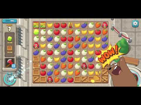 We Bare Bears Match3 Repairs Level 446 - No Boosters