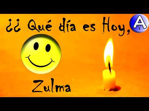 Feliz Cumpleaños Zulma / Piensa 3 Deseos / Video Postales ATLASNUBEAUTOGESTION