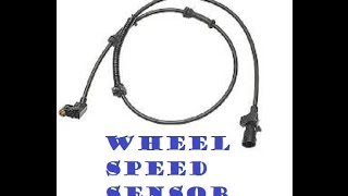 Wheel Speed Sensor Replacement/Explanation - Nissan Rogue SUV AWD