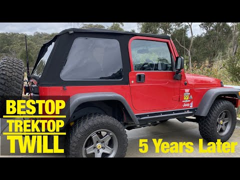 Jeep Bestop Trektop NX TWILL // 5 Year Review