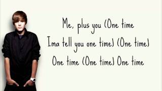 One Time - Justin Bieber + Lyrics ( My World Studio Version )