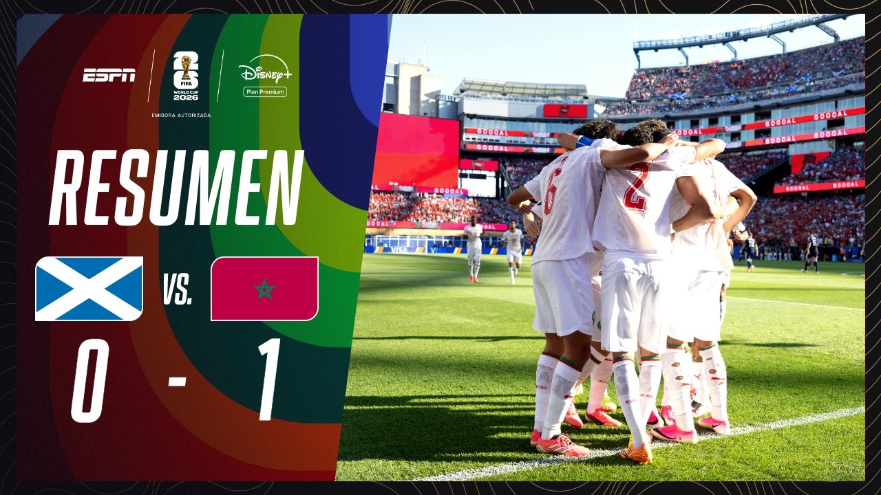 MARRUECOS ANOTÓ RÁPIDO CON SAIBARI Y SE LLEVÓ EL TRIUNFO | Escocia 0-1 Marruecos | RESUMEN | M30