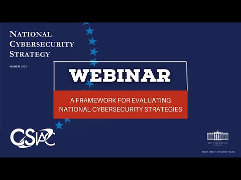 A Framework for Evaluating National Cybersecurity Strategies