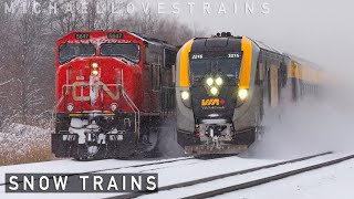 Winter Snow Trains in Canada - January 2026