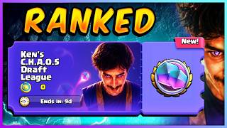 Getting RANKED in CHAOS DRAFT LEAGUE! - Deck Guide by SirTagCR