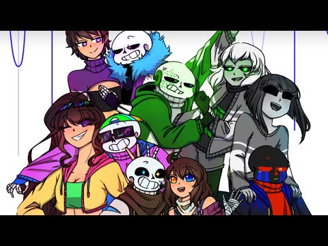 Sans - Flirt【 Undertale Comic Dub Compilation 】