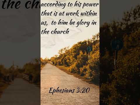 Ephesians 3:20 God is Exceedingly Abundant