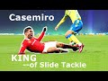Casemiro KING of Slide Tackle🔥|Casemiro defending skill|casemiro tackle skill|casemiro Interceptions