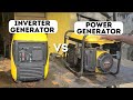 POWER GENERATORs VS INVERTER GENERATORs  WHICH SOUNDS BETTER...