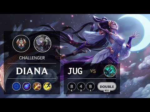 Diana Jungle vs Hecarim - EUW Challenger Patch 9.12