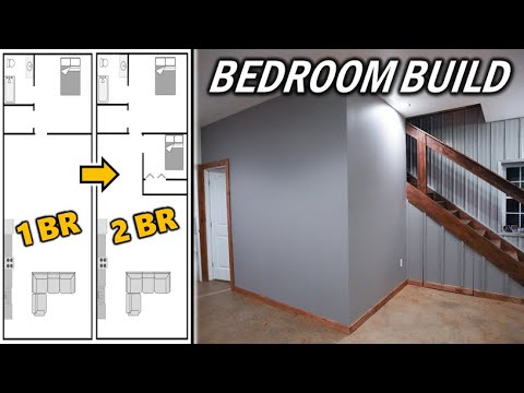 Adding a Bedroom to my House - Full Time Lapse