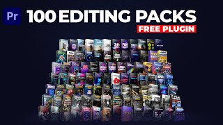 100 Video Editing Packs for Adobe Premiere Pro - Free Plugin