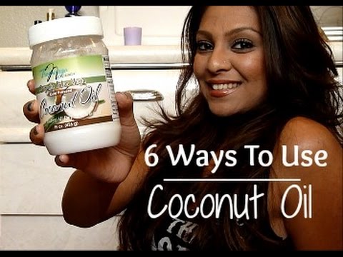 6 Benefits Of Coconut Oil │ Grow Hair, Eczema, Itchy Skin, Cracked Dry Feet, Soft Lips Video