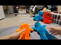 My Tickle Me Zoe And Tickle Me Grover Together