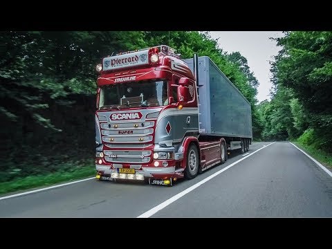 SCANIA R580 V8 🚚💨 🚛 TRANSPORT PIERRARD #1