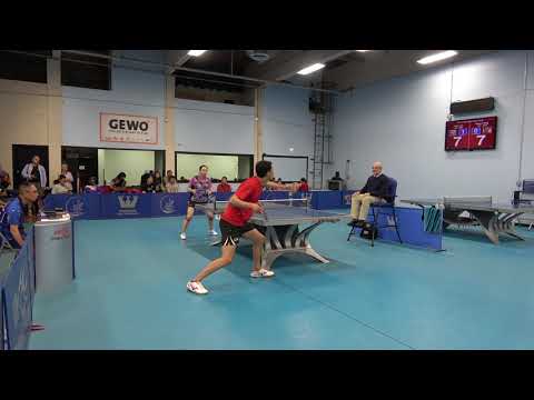 Westchester Table Tennis Center Sept 2019 Open Singles Final - Full Match - Yijun Feng vs Juan Liu