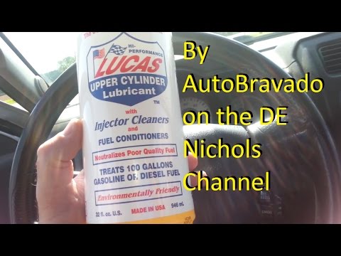 What Lucas Upper Cylinder Lubricant did for me.