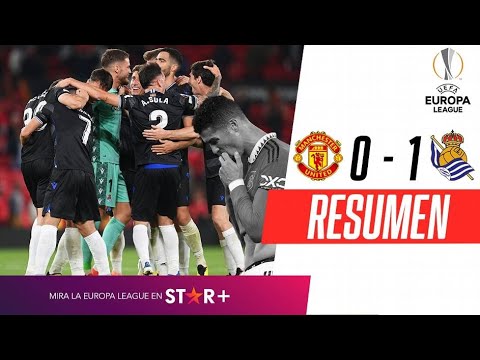 Video: ¡Sorpresa! Manchester United perdió 0-1 Real Sociedad en la Europa League