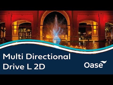 OASE | Fountain Technology | Multi Directional Drive L 2D DMX 02 Product