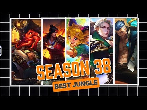 Top 5 Best Jungle Heroes in Mobile Legends Season 38! | META Junglers You Must Use NOW!