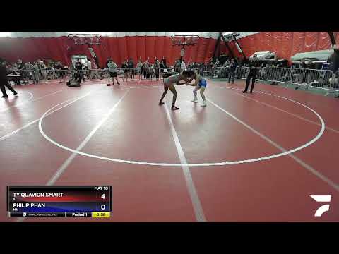 145 Lbs Cons. Round 2 - Ty`Quavion Smart, IL Vs Philip Phan, MN 1dc4