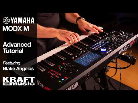 Yamaha MODX M Synthesizer - Advanced Tutorial with Blake Angelos