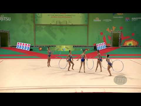 Greece (GRE) - 2022 Rhythmic Worlds, Sofia (BUL) - Qualifications 5 Hoops